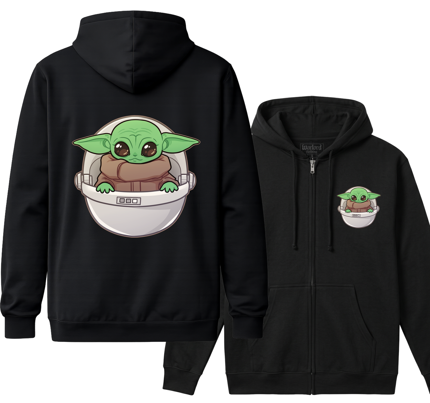 Baby Yoda - Zipper Hoodie