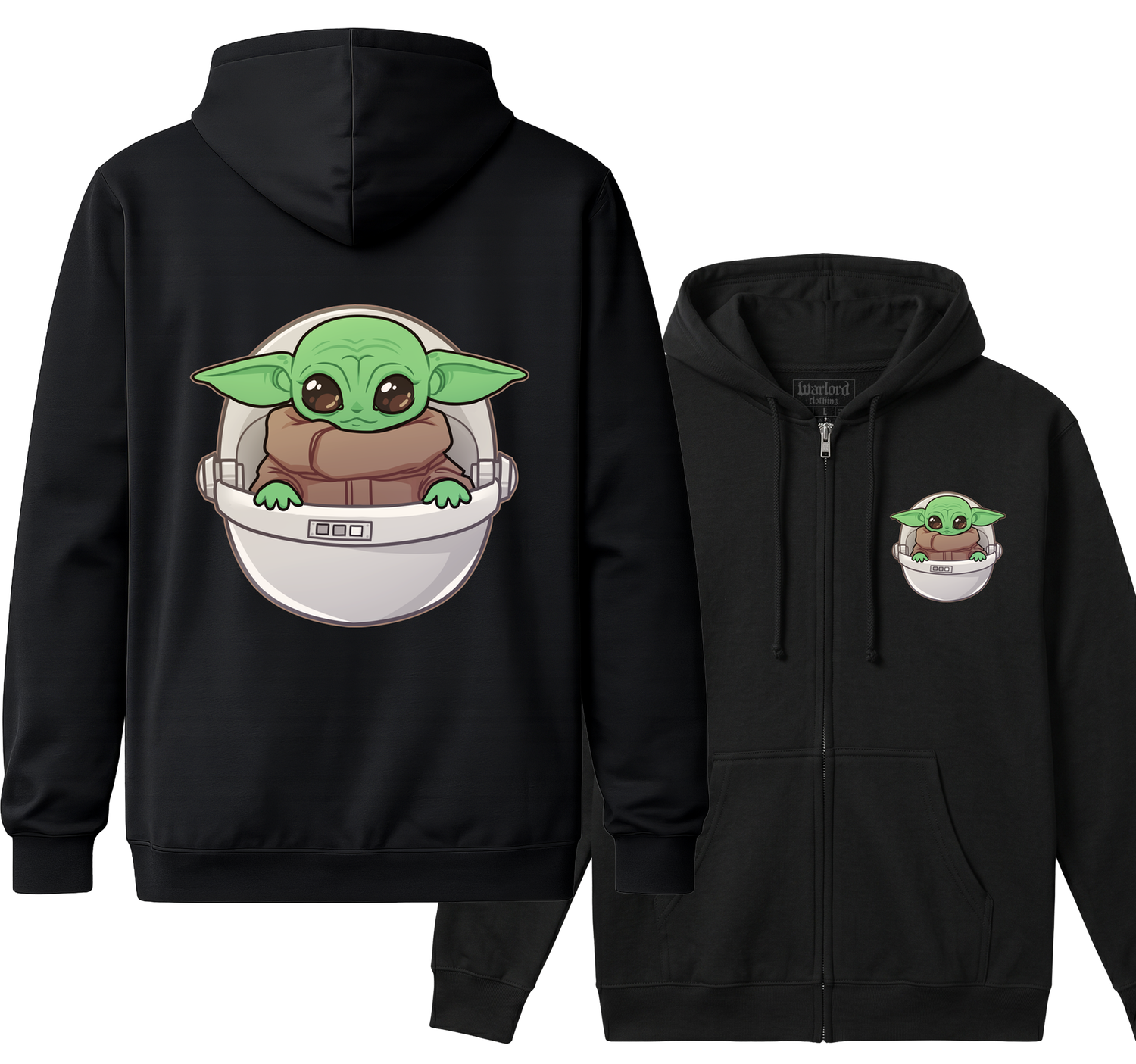 Baby Yoda - Zipper Hoodie