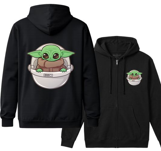 Baby Yoda - Zipper Hoodie