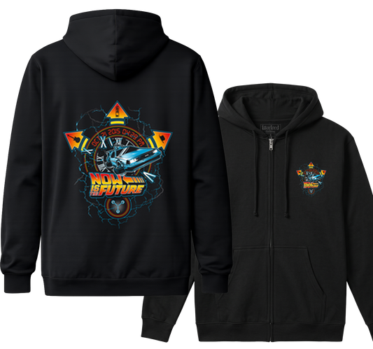 Back To The Future - Zipper Hoodie