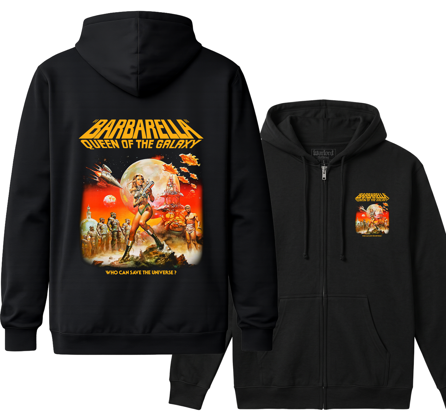 Barbarella - Zipper Hoodie