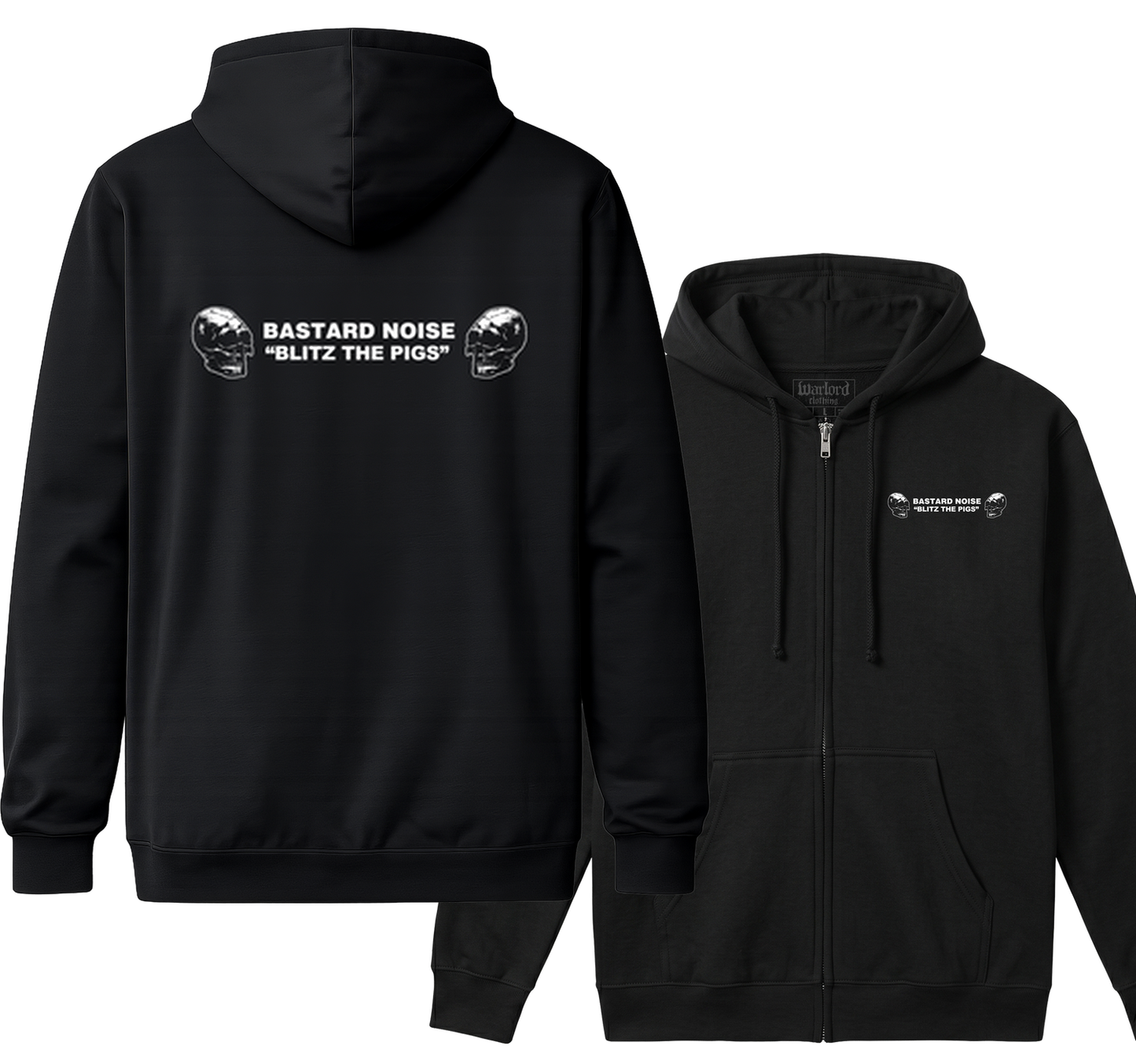 Bastard Noise - Zipper Hoodie