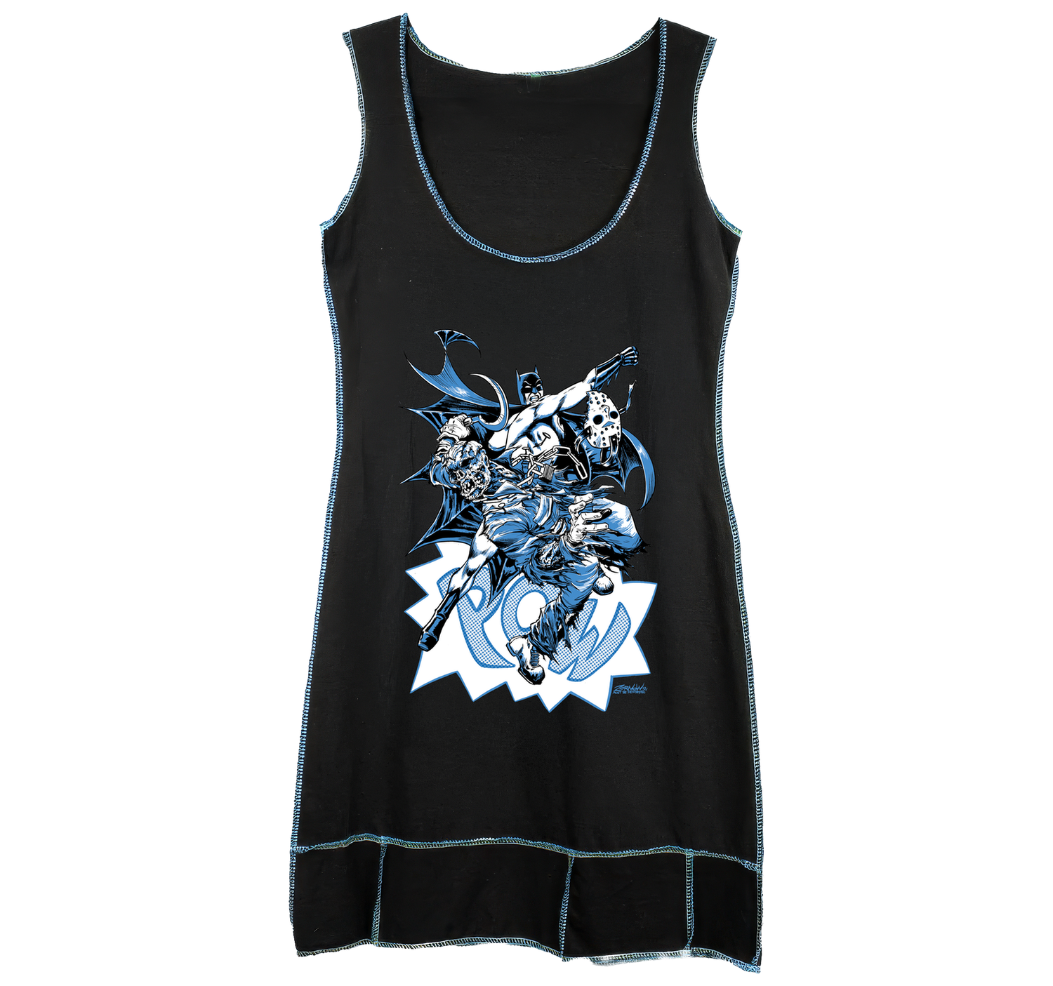 Batman Vs. Jason - T-Shirt Dress