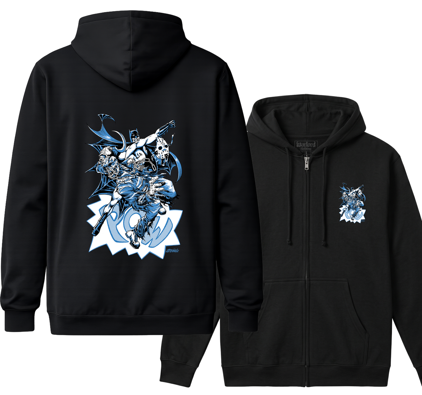 Batman Vs. Jason - Zipper Hoodie