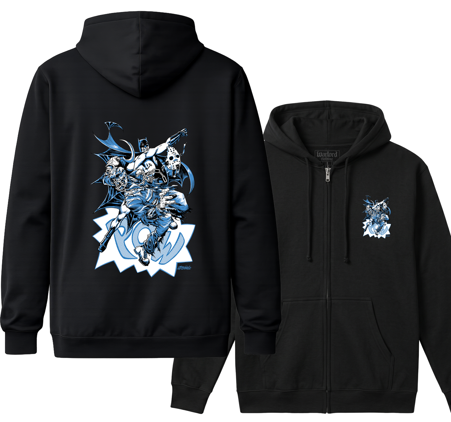Batman Vs. Jason - Zipper Hoodie