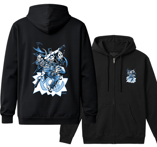 Batman Vs. Jason - Zipper Hoodie