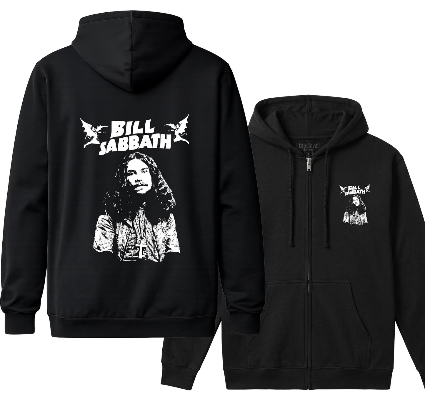 Bill Sabbath - Zipper Hoodie