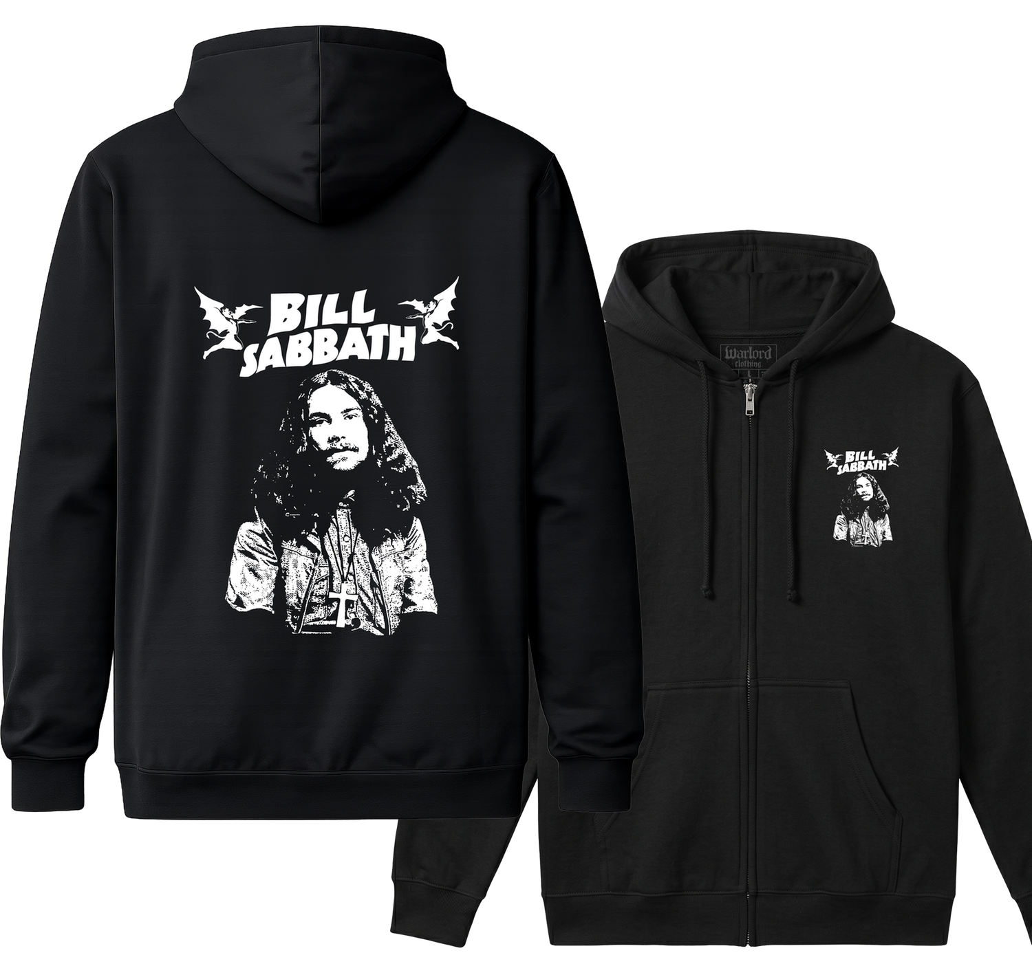 Bill Sabbath - Zipper Hoodie