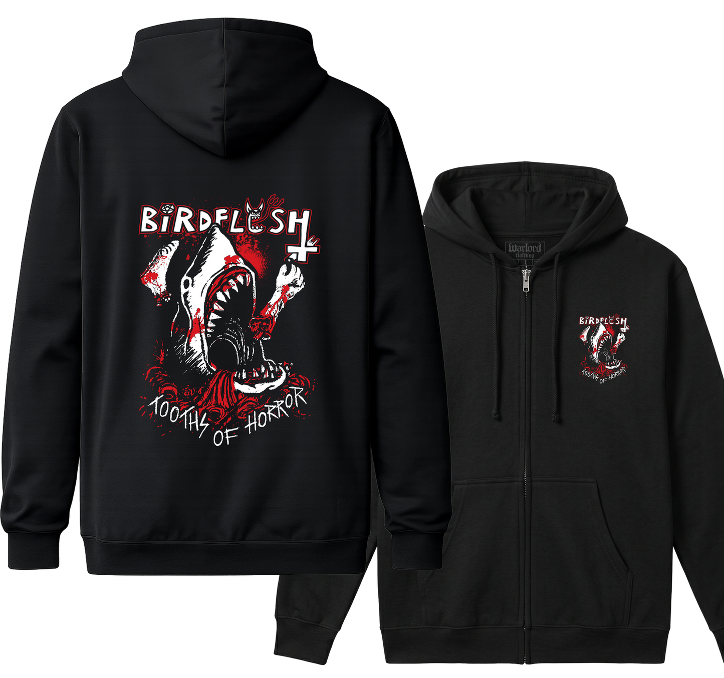 Birdflesh - Zipper Hoodie