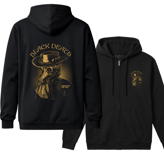 Black Death - Zipper Hoodie