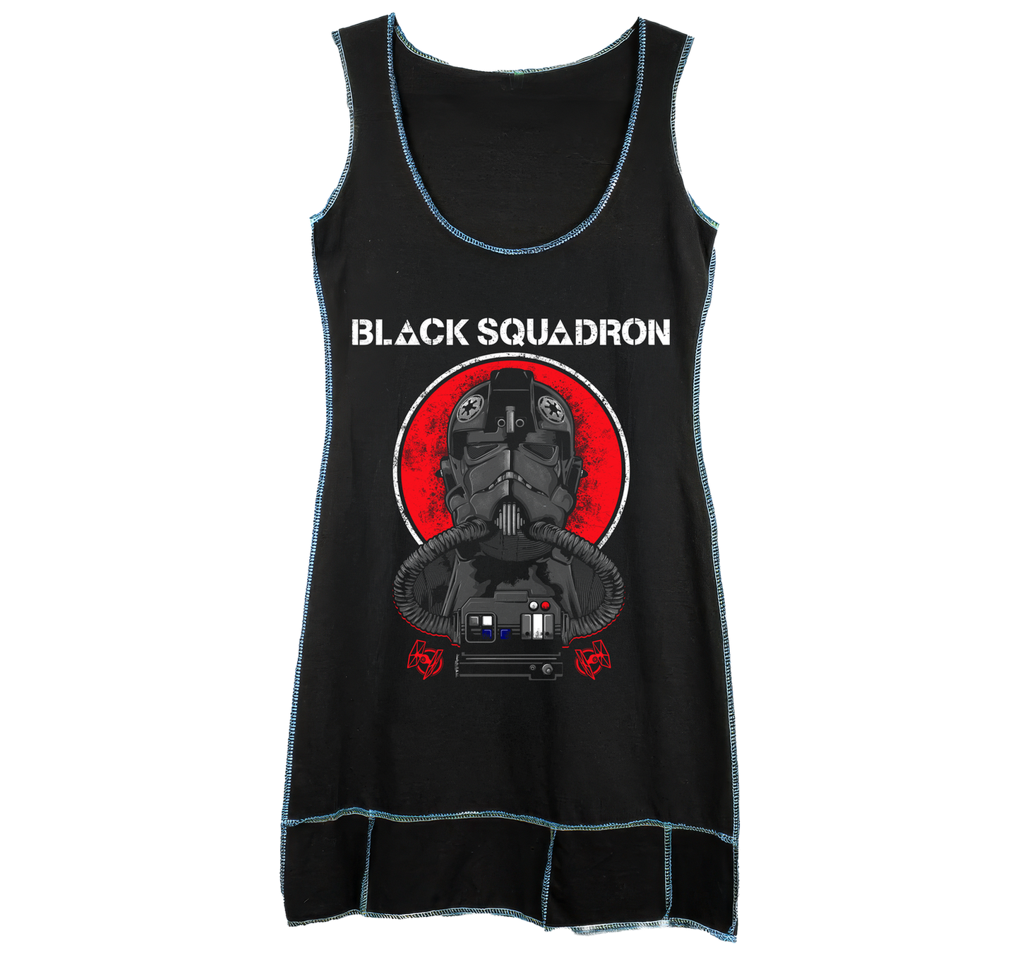 Black Squadron - T-Shirt Dress
