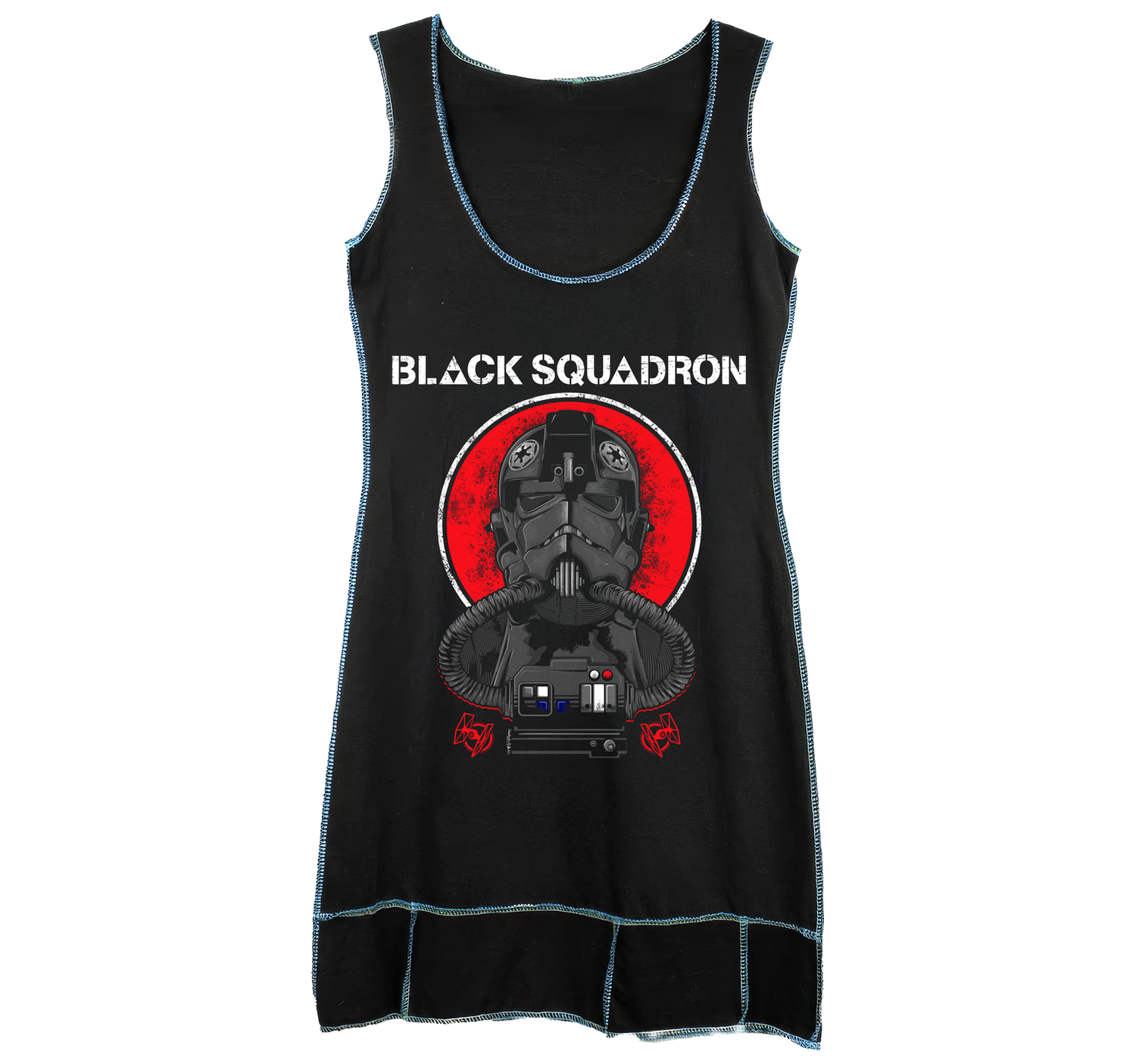 Black Squadron - T-Shirt Dress