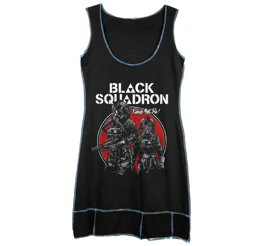 Black Squadron - T-Shirt Dress