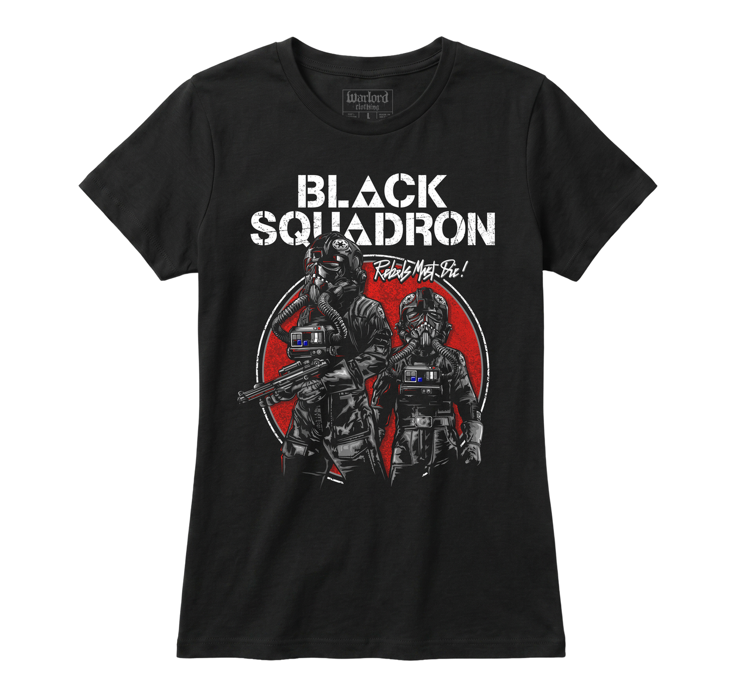 Black Squadron - Girlie Tee