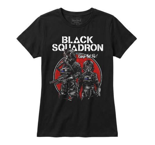 Black Squadron - Girlie Tee