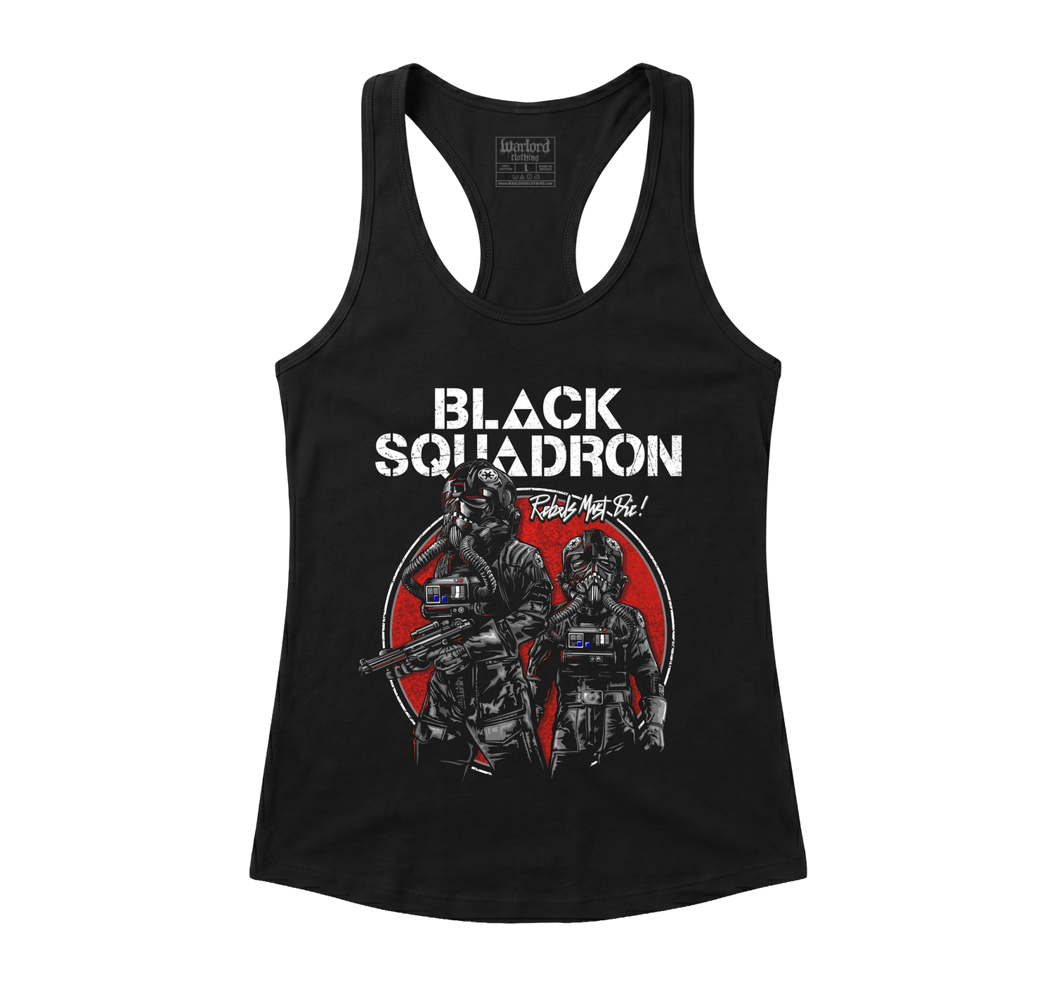 Black Squadron - Racerback Tank