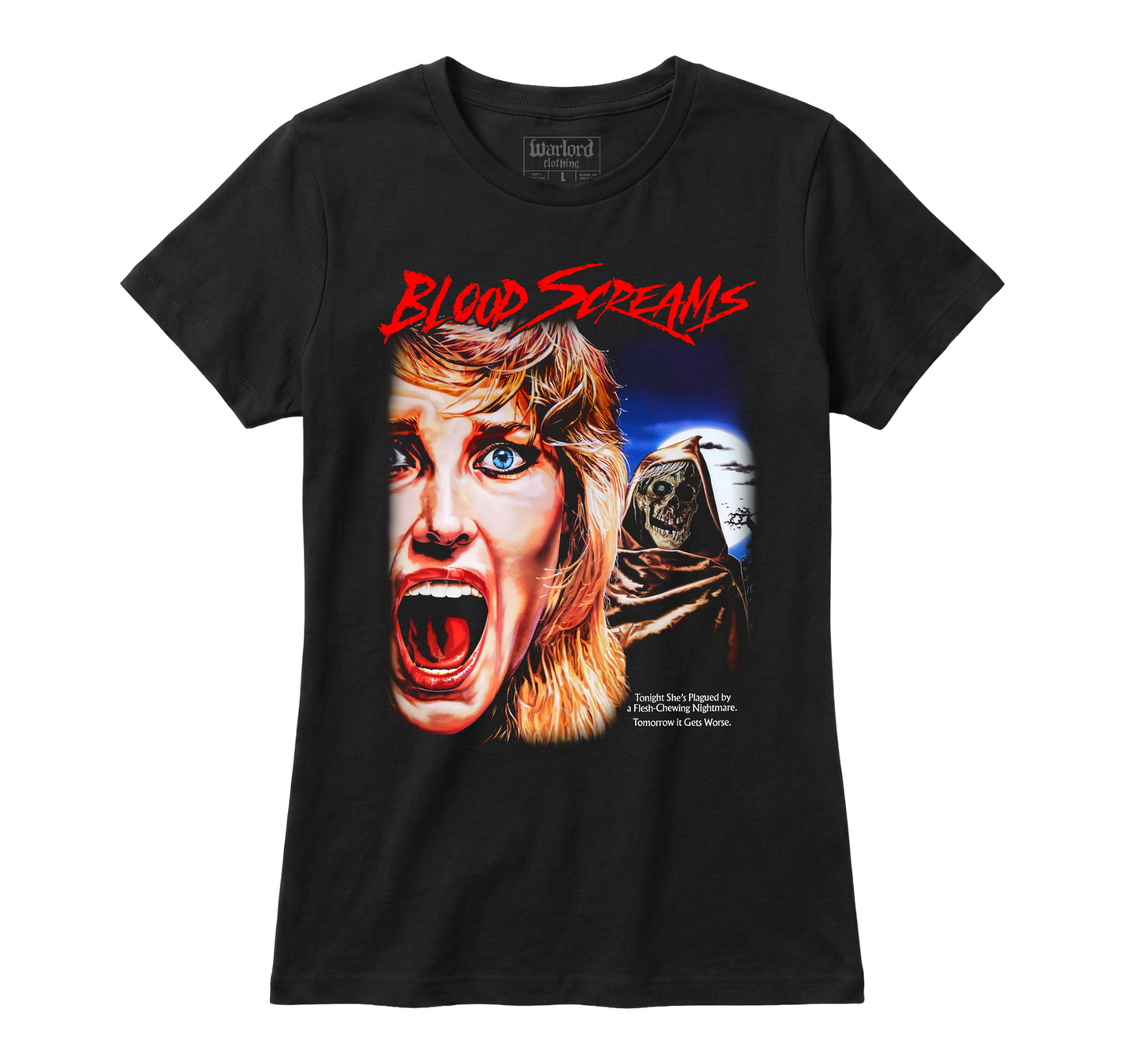 Blood Screams - Girlie Tee