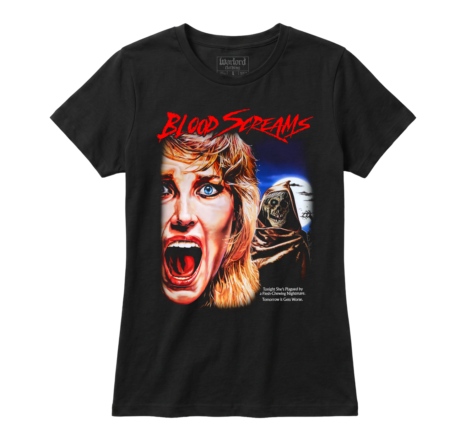Blood Screams - Girlie Tee