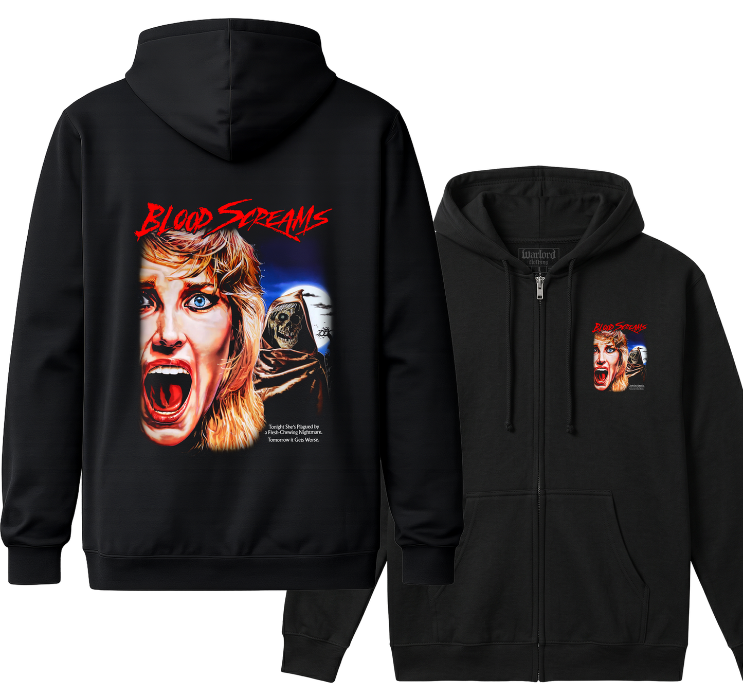 Blood Screams - Zipper Hoodie