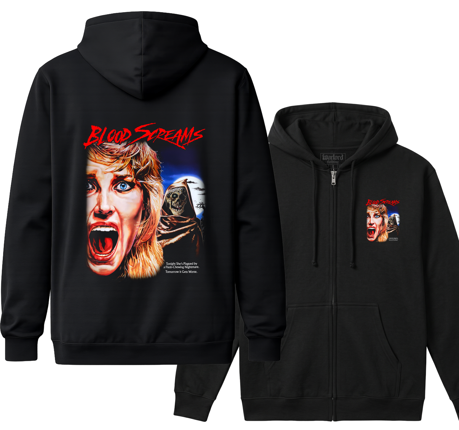 Blood Screams - Zipper Hoodie