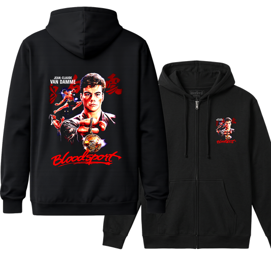 Bloodsport - Zipper Hoodie