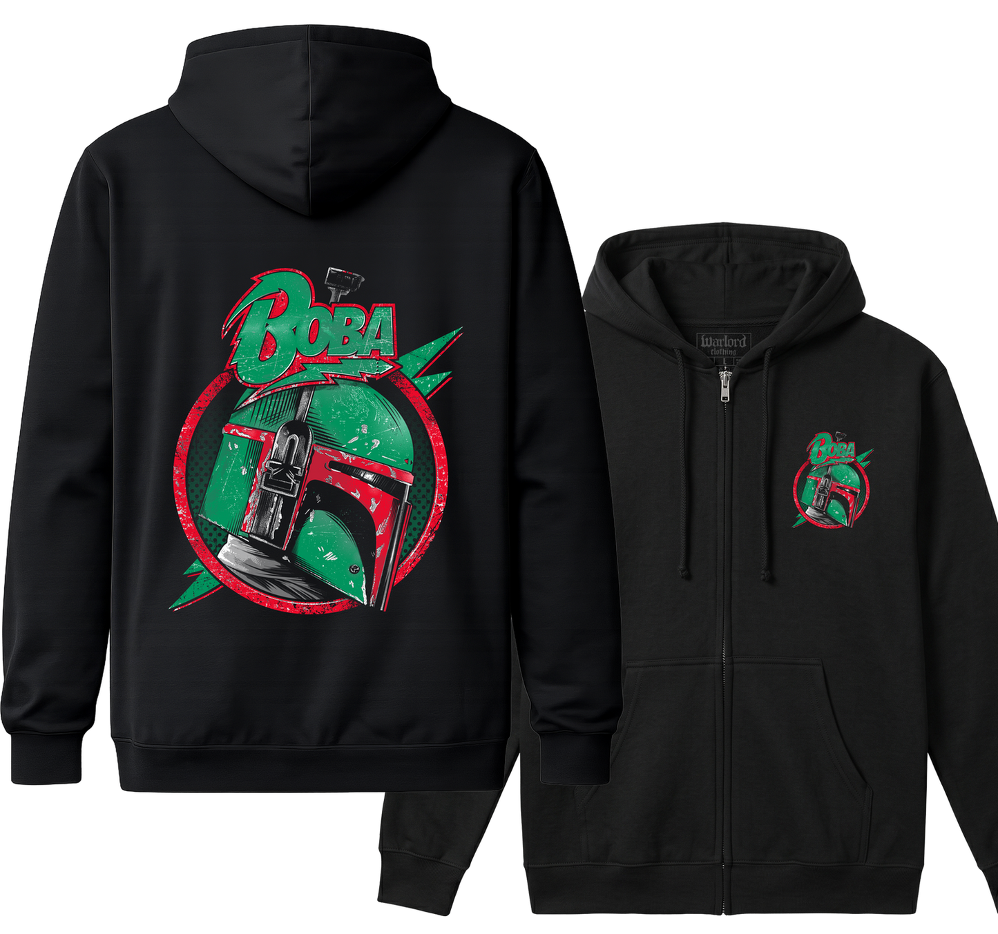 Boba - Zipper Hoodie