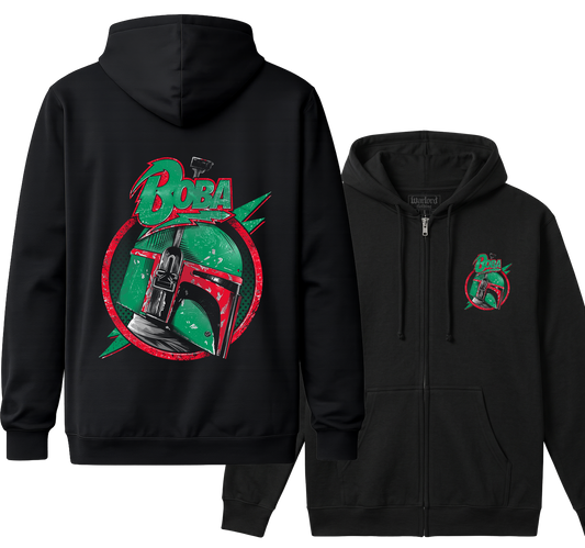 Boba - Zipper Hoodie
