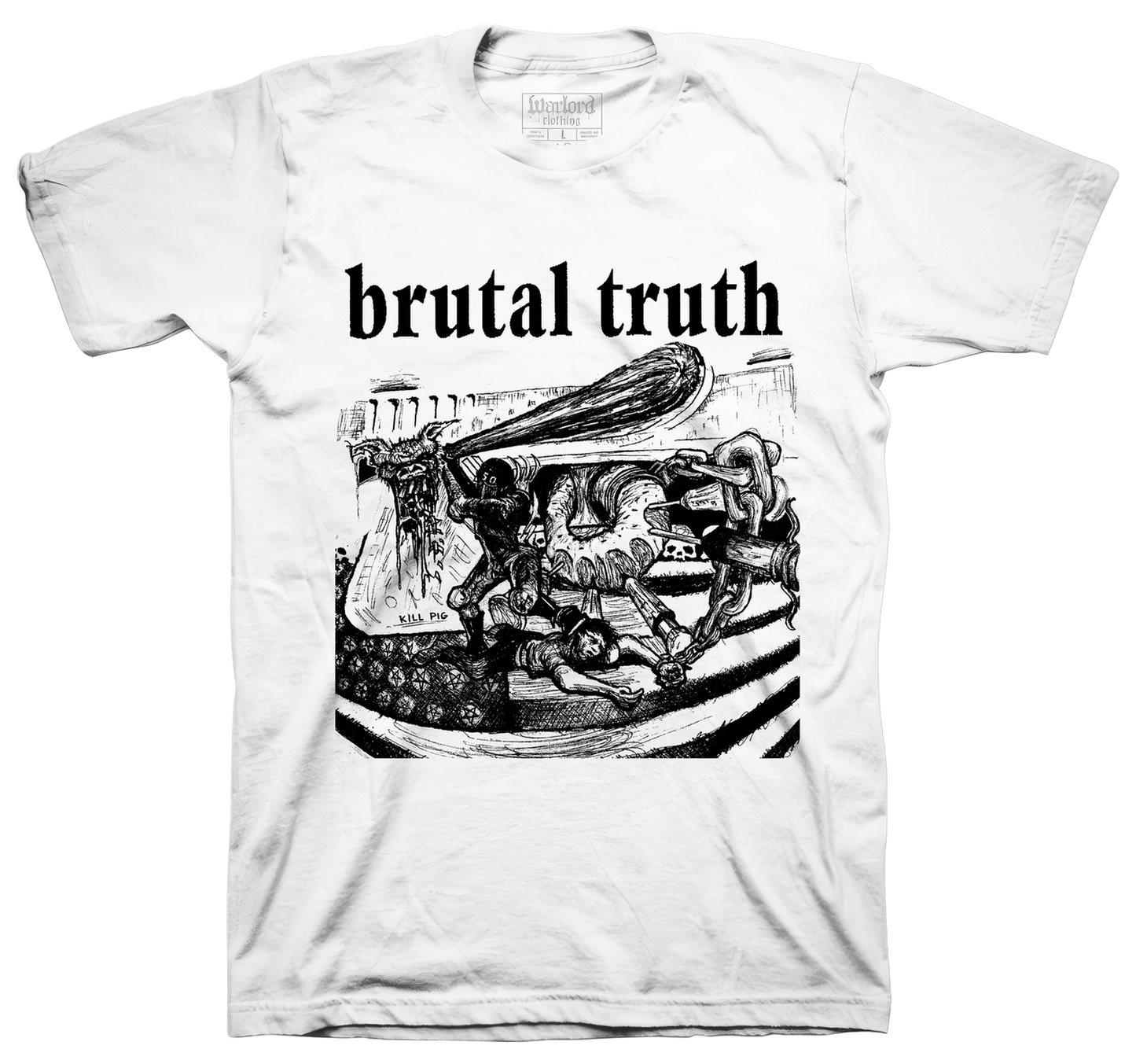 Brutal Truth - White