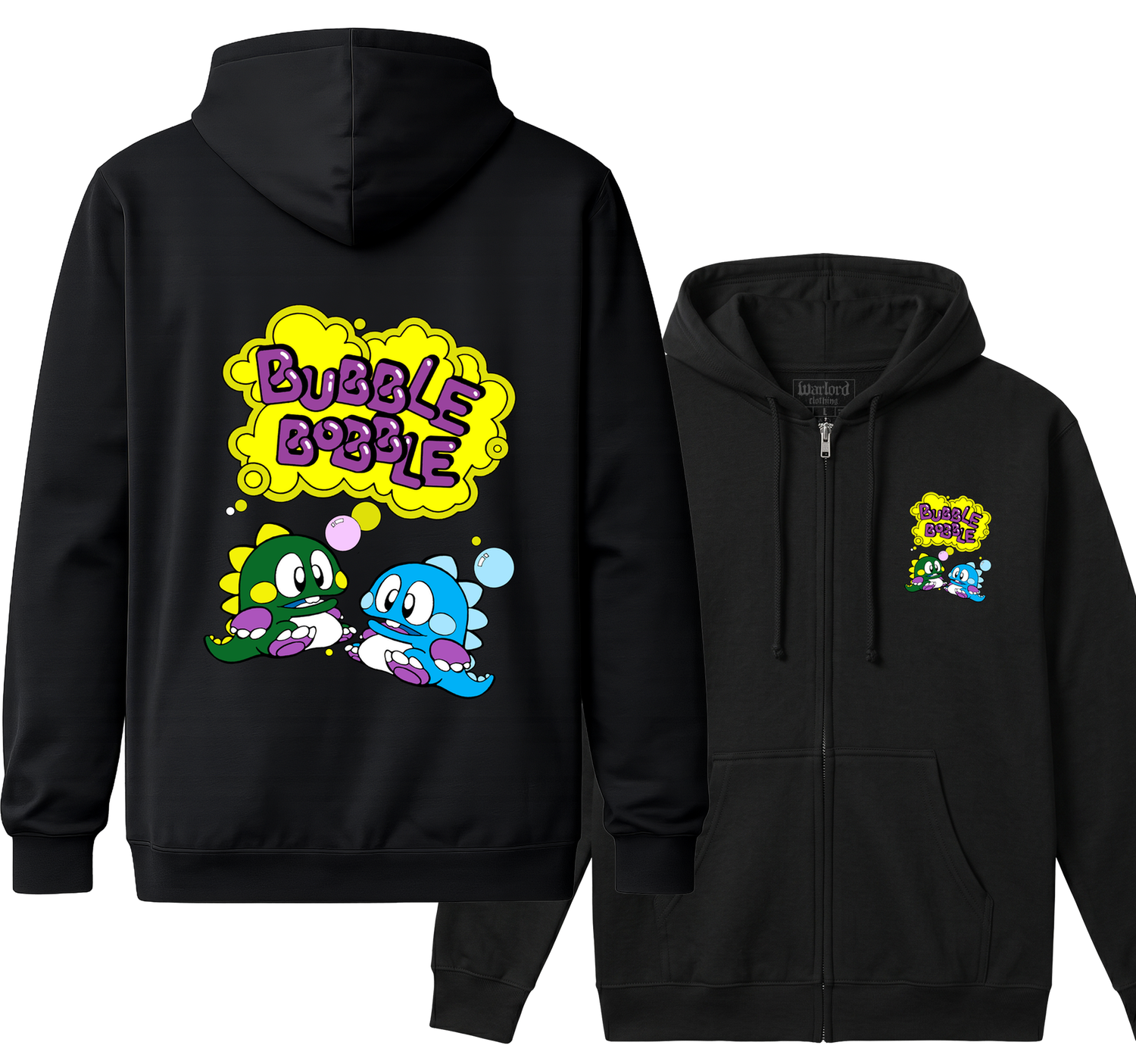 Bubble Bobble - Zipper Hoodie