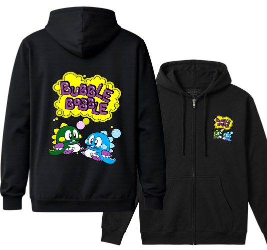Bubble Bobble - Zipper Hoodie