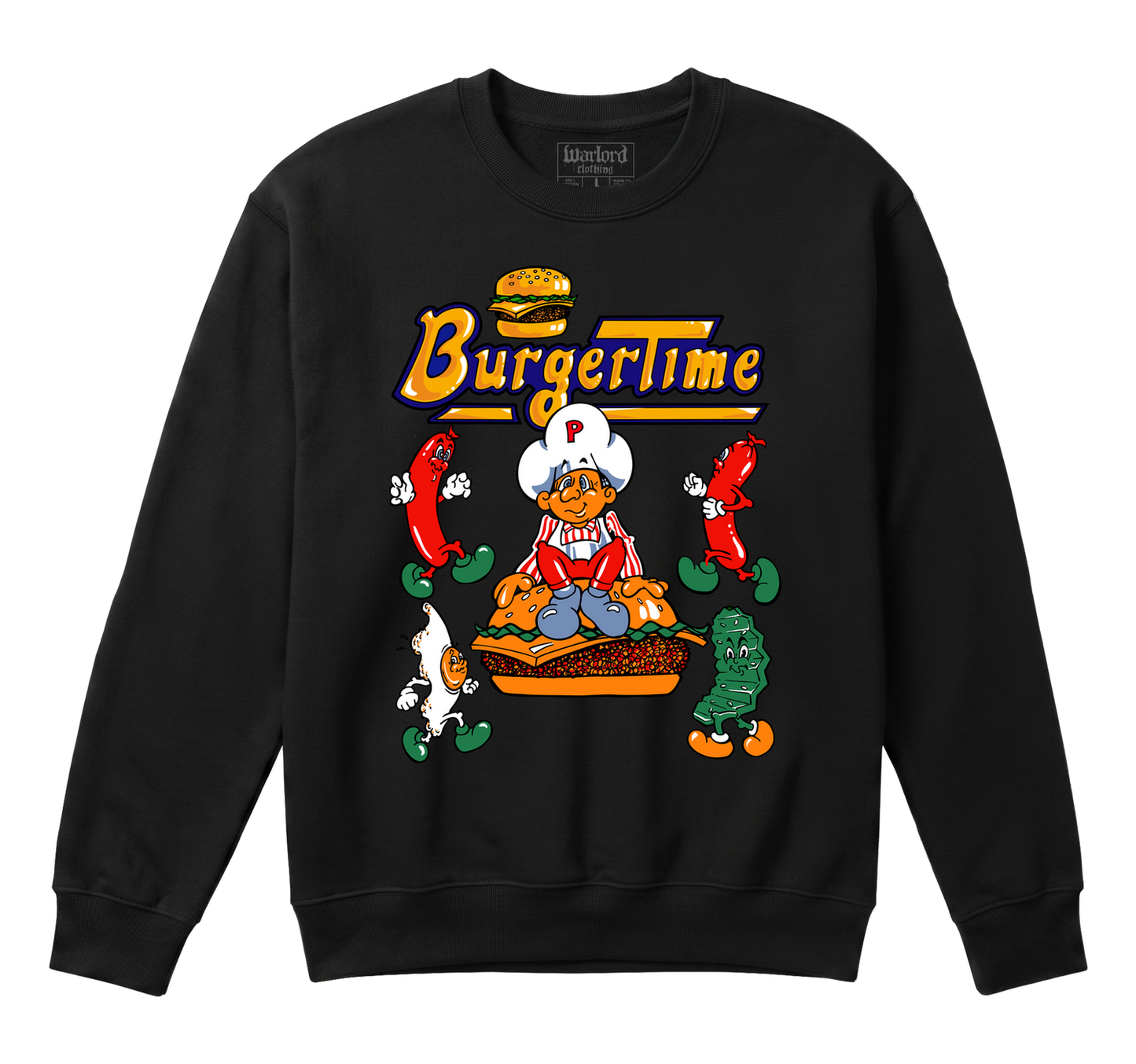 Burgertime - Crewneck Sweatshirt