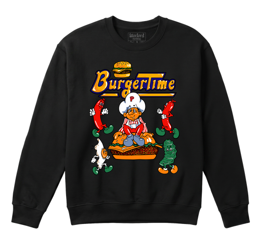 Burgertime - Crewneck Sweatshirt
