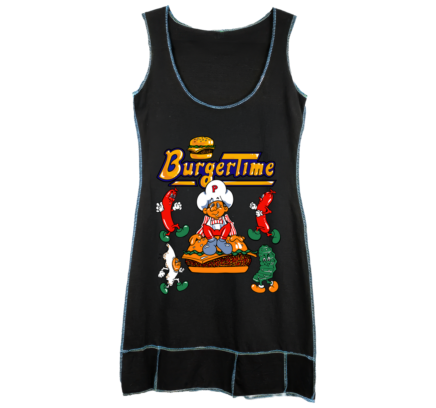 Burgertime - T-Shirt Dress