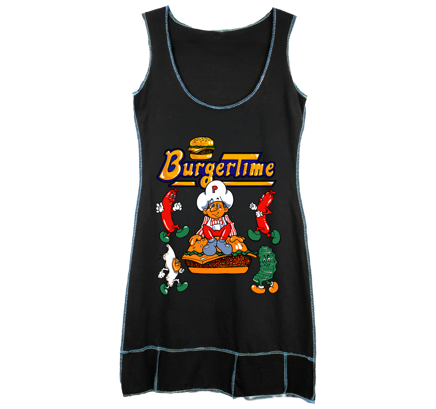 Burgertime - T-Shirt Dress