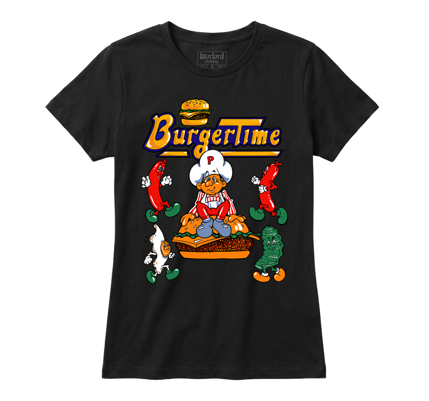 Burgertime - Girlie Tee
