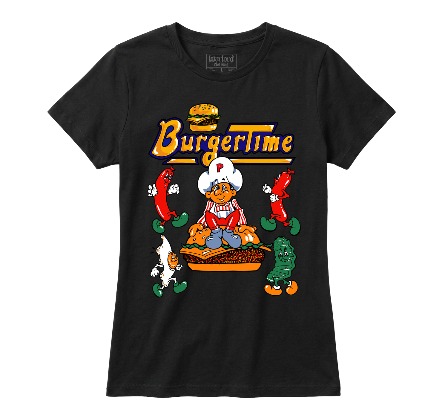 Burgertime - Girlie Tee