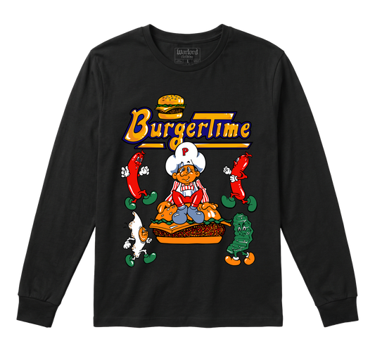 Burgertime - Long Sleeve