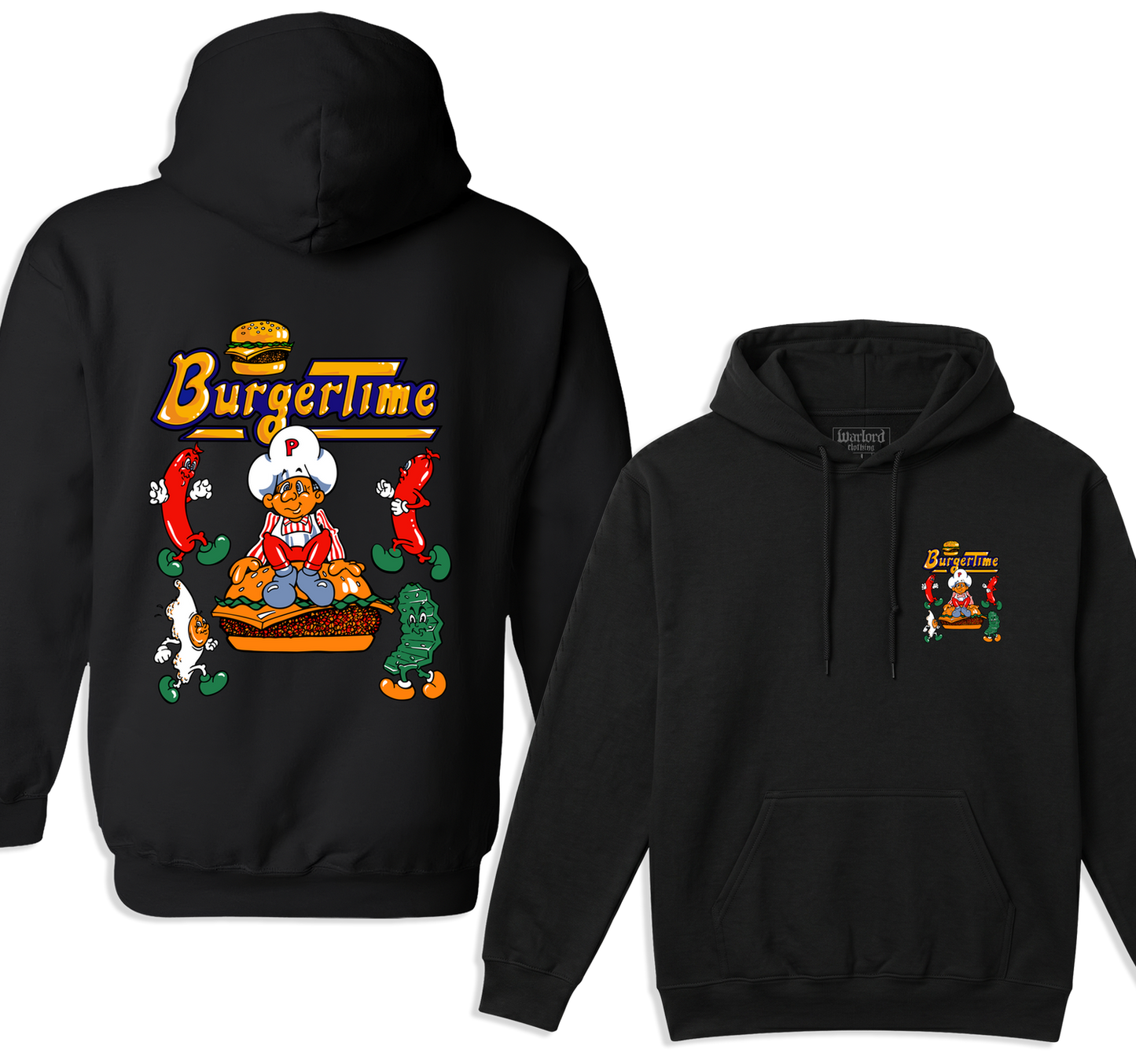 Burgertime - Pullover Hoodie