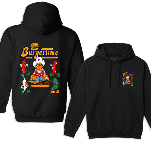 Burgertime - Pullover Hoodie