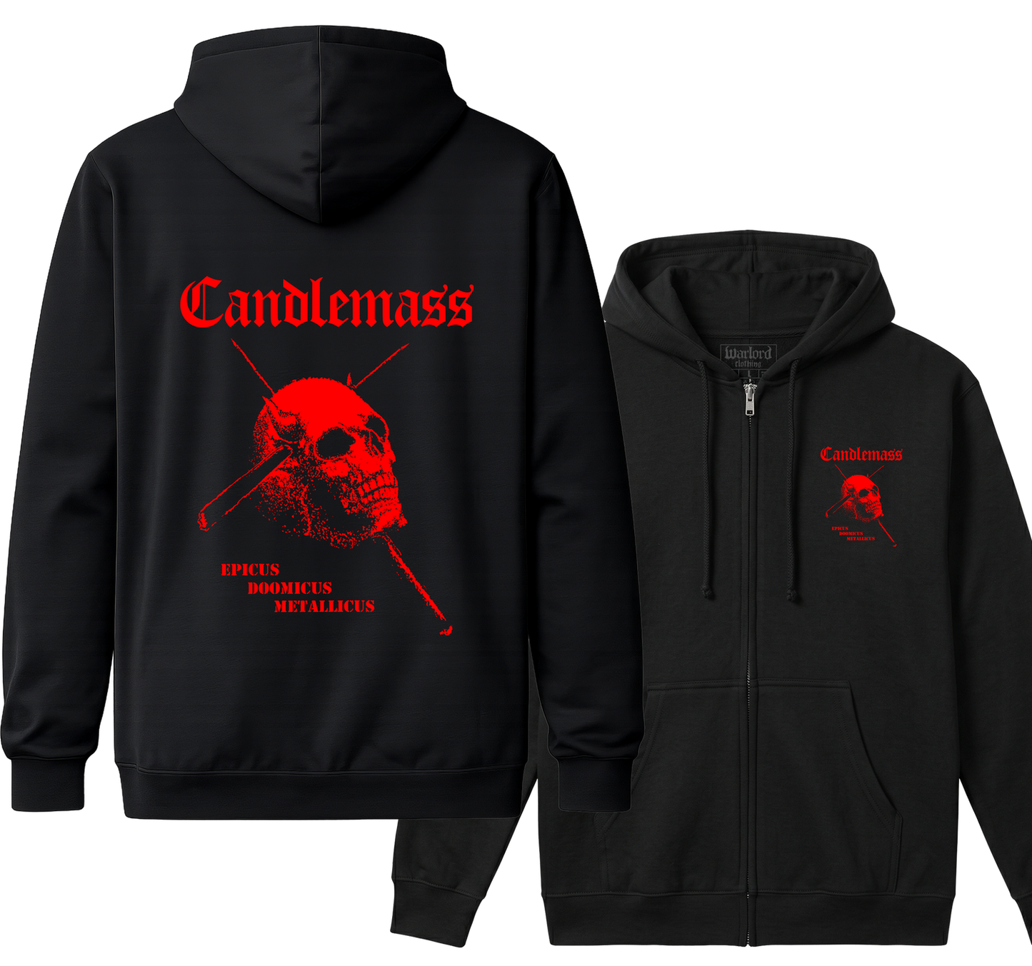 Candlemass - Zipper Hoodie