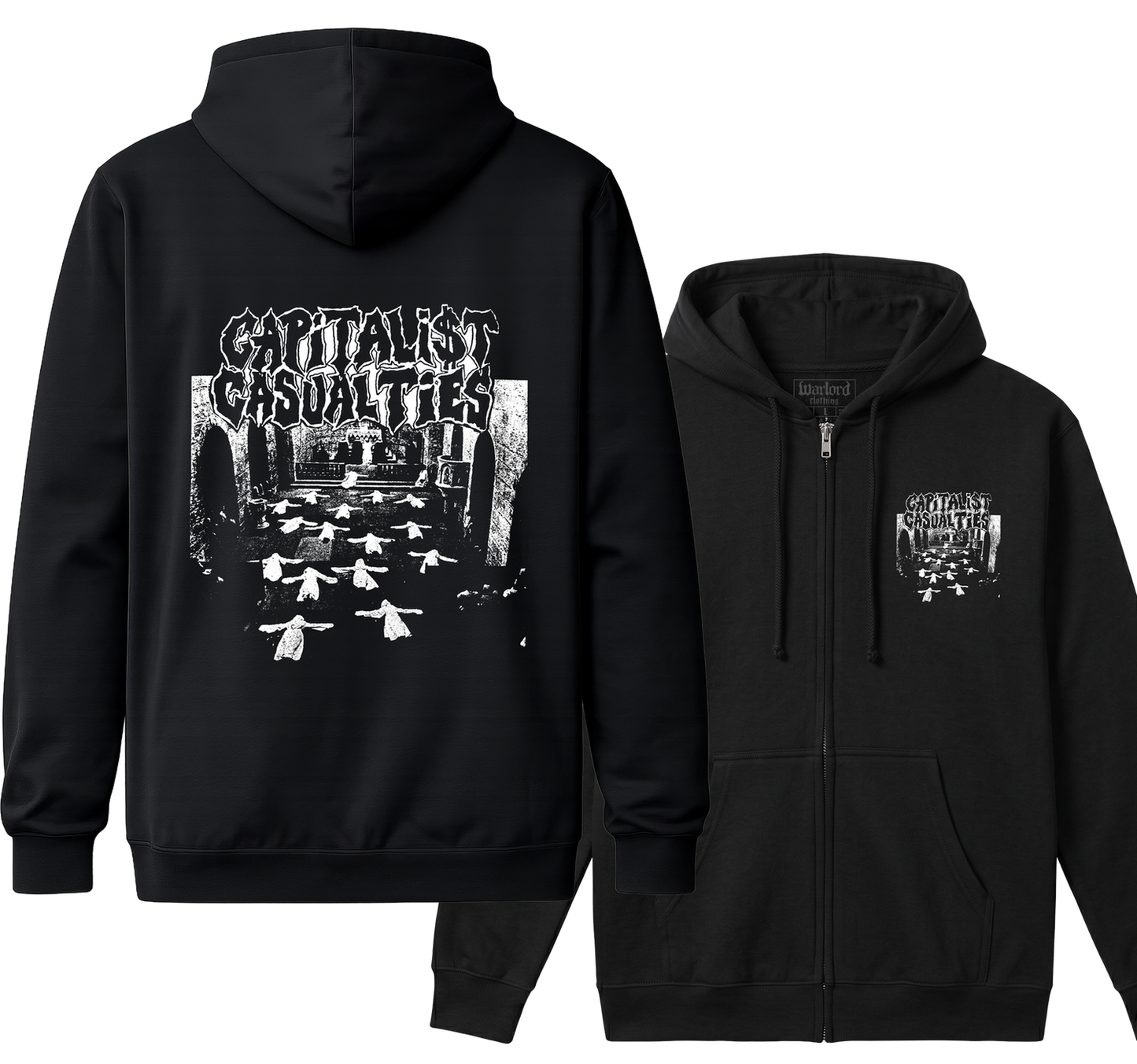 Capitalist Casualties - Zipper Hoodie