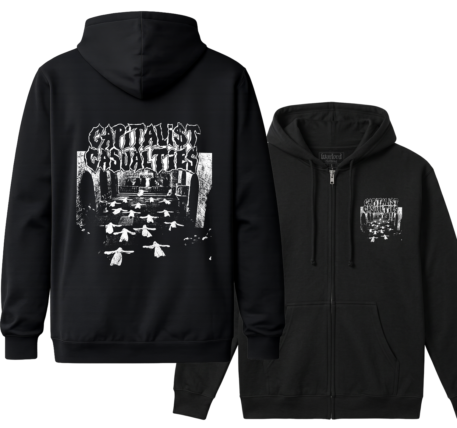 Capitalist Casualties - Zipper Hoodie