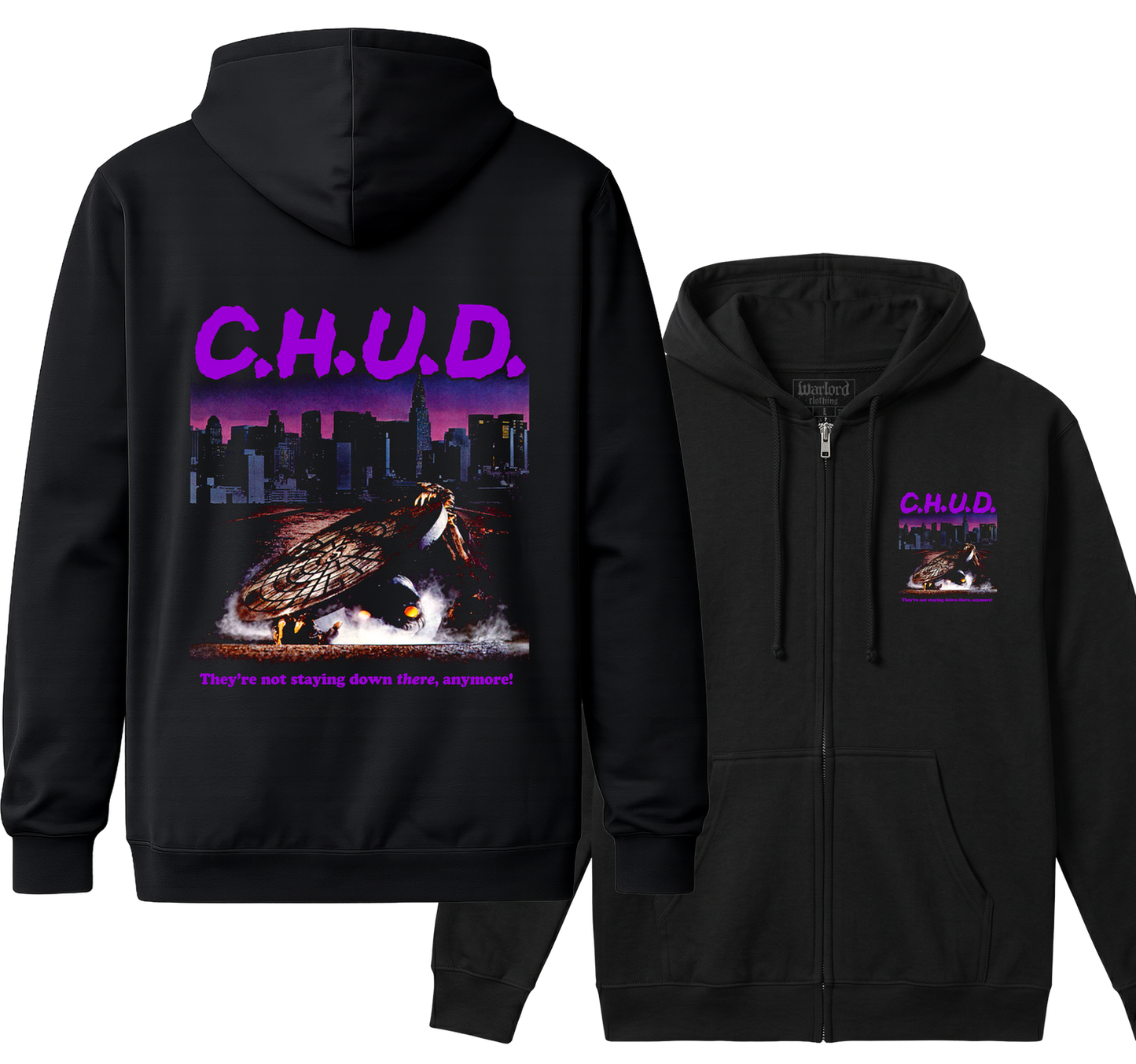 Chud - Zipper Hoodie