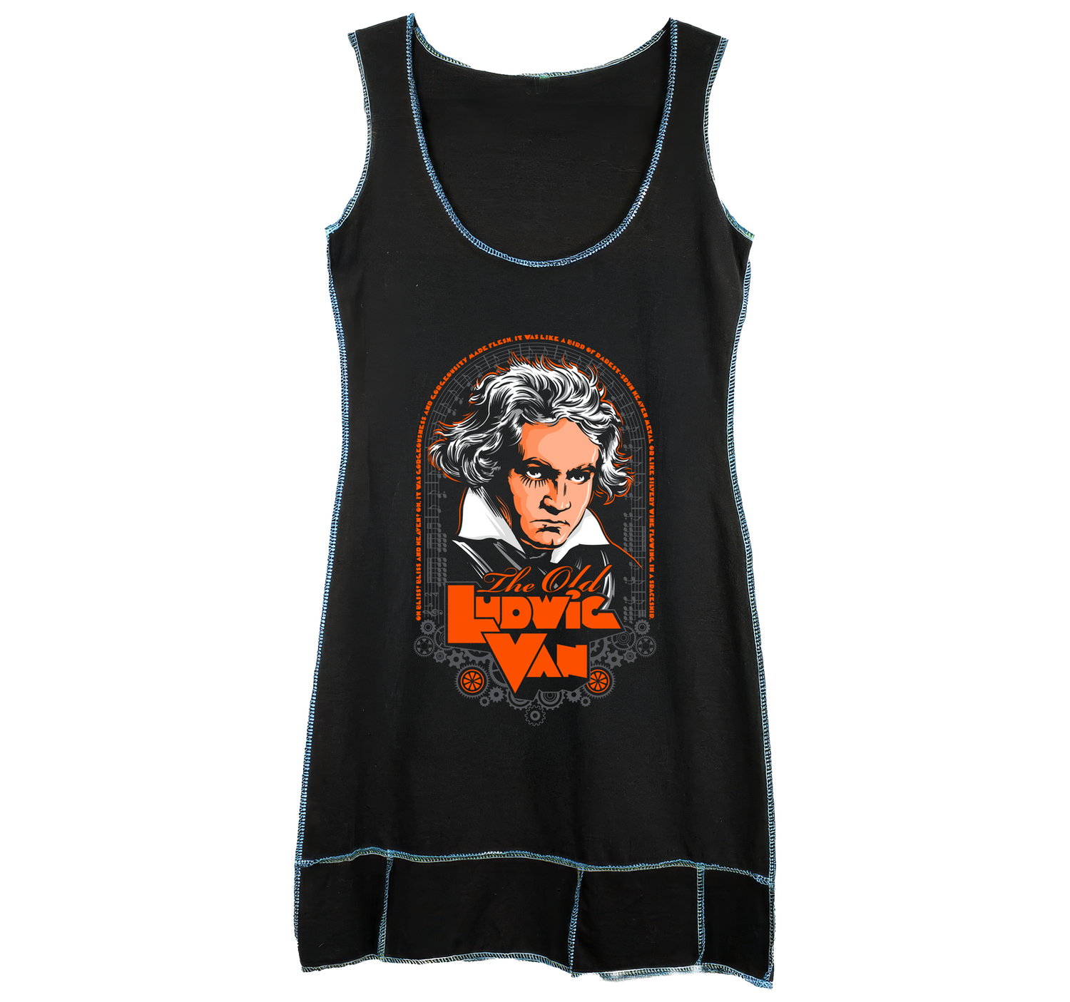 Clockwork Ludwig - T-Shirt Dress