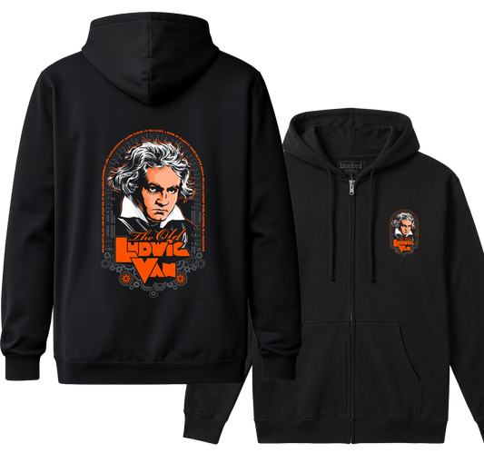 Clockwork Ludwig - Zipper Hoodie
