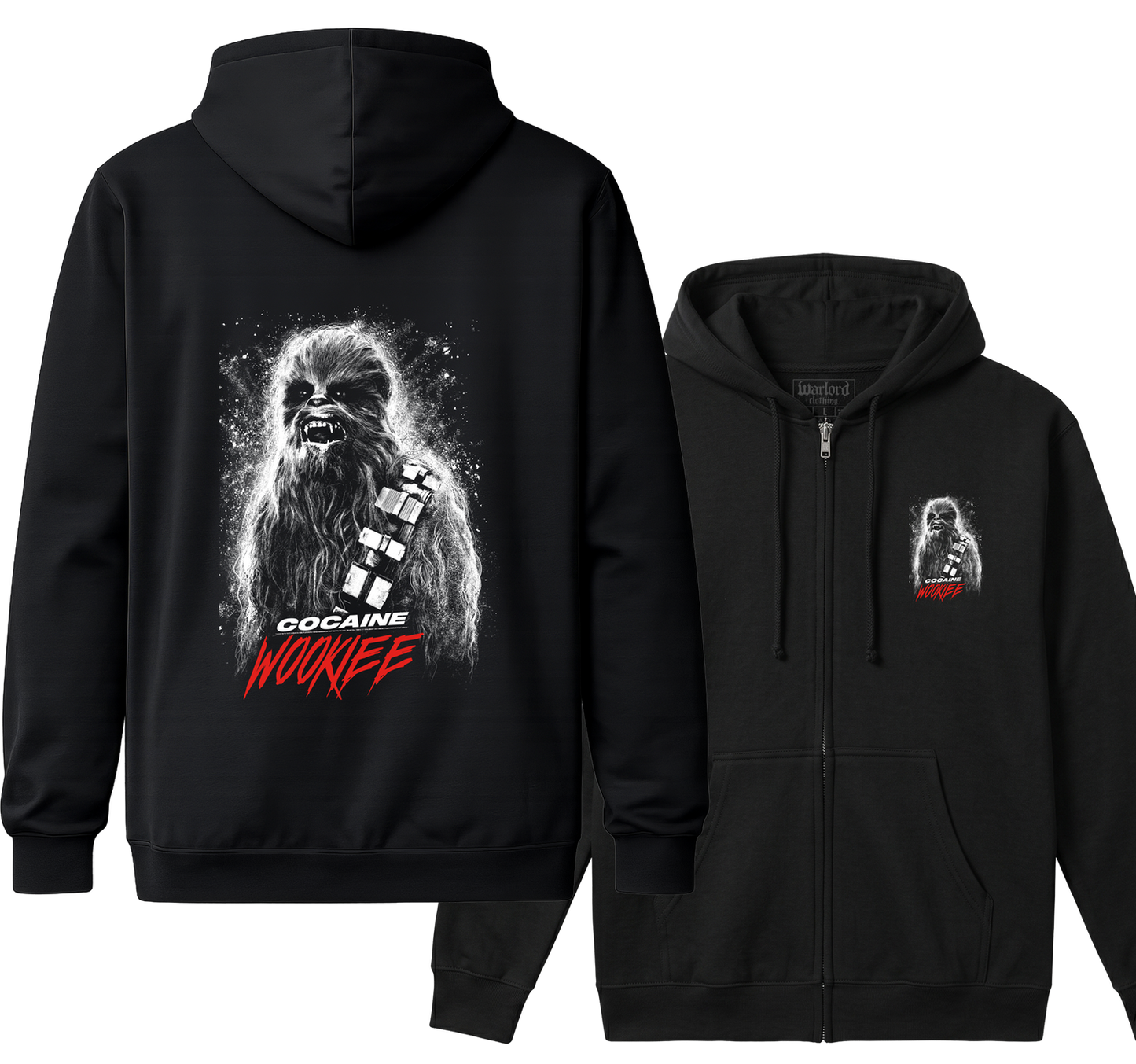 Cocaine Wookie - Zipper Hoodie