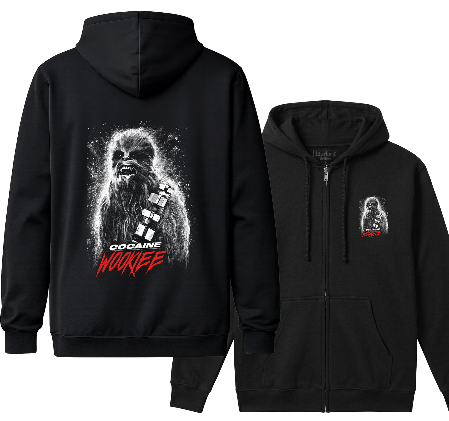 Cocaine Wookie - Zipper Hoodie