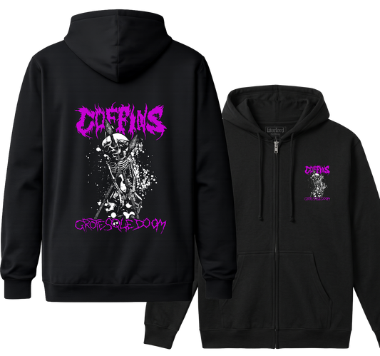 Coffins - Zipper Hoodie