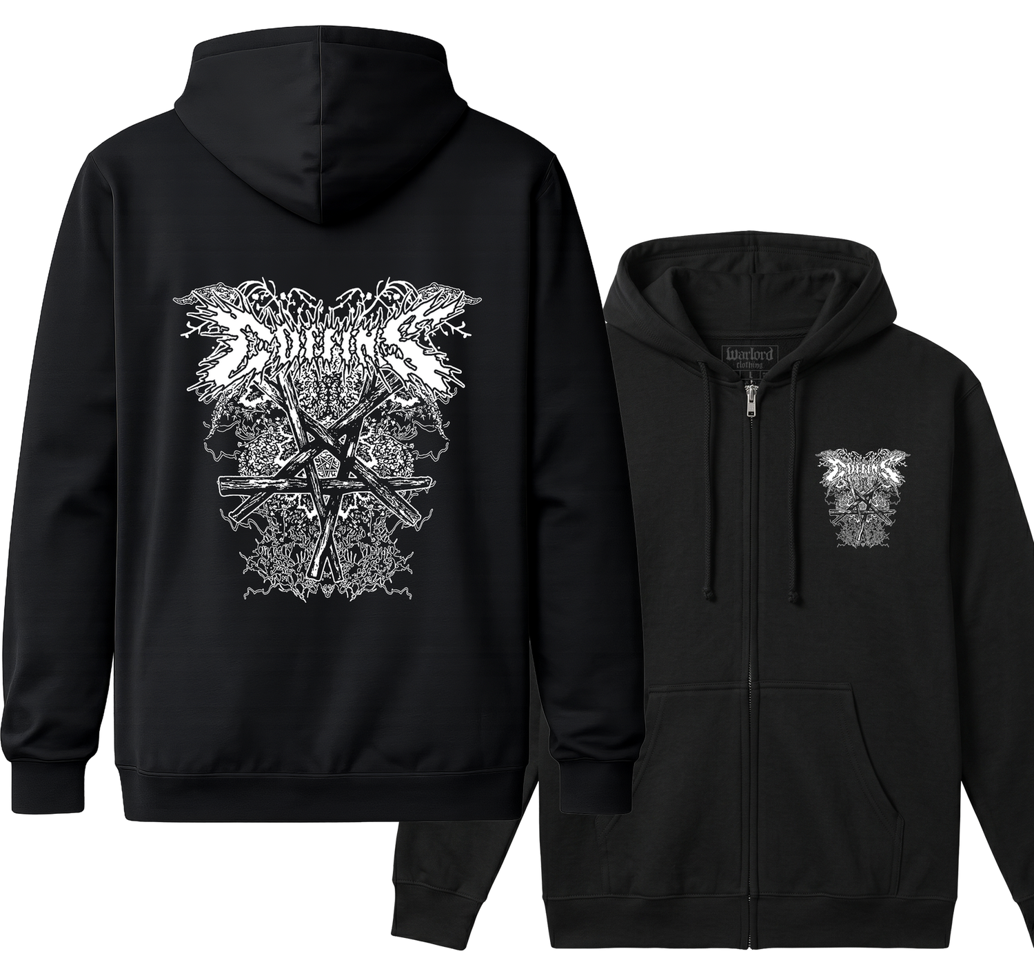 Coffins - Zipper Hoodie