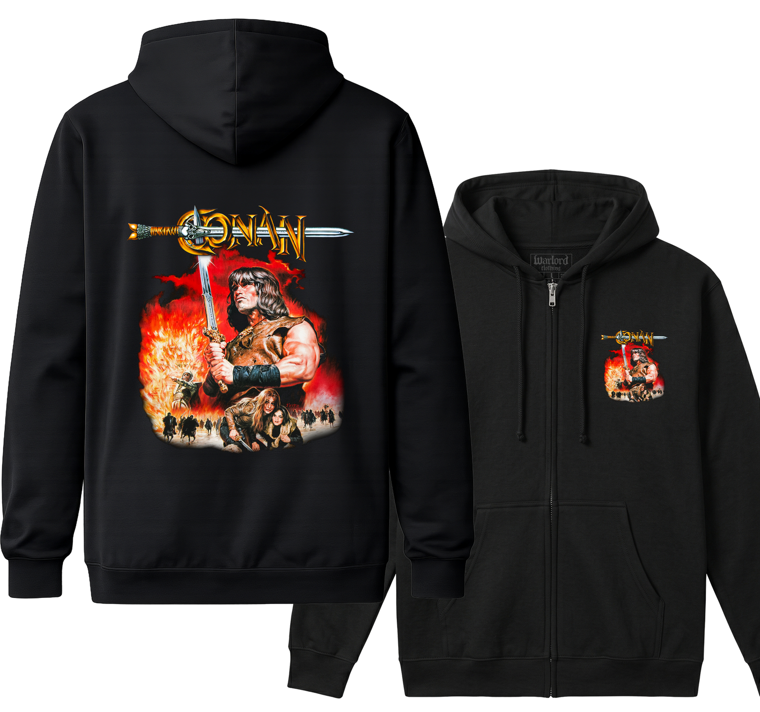Conan The Barbarian - Zipper Hoodie